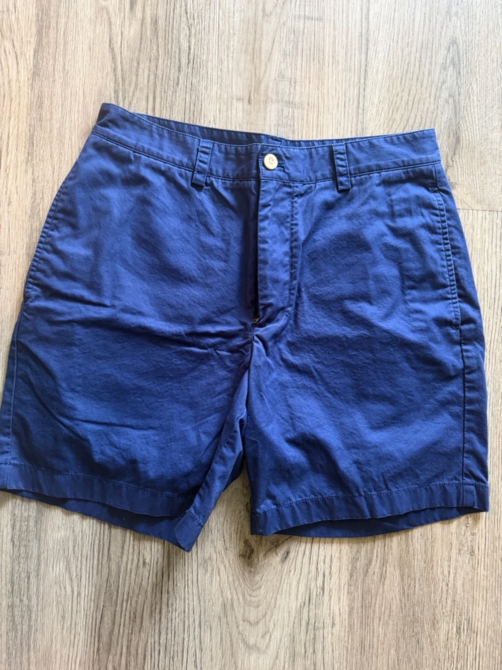 Vineyard Vines Men's Flat-Front Shorts in Deep Blue